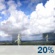 Tuesday: A 20 percent chance of showers and thunderstorms before 1pm.  Mostly sunny, with a high near 87. Heat index values as high as 95. Southwest wind 5 to 10 mph. 